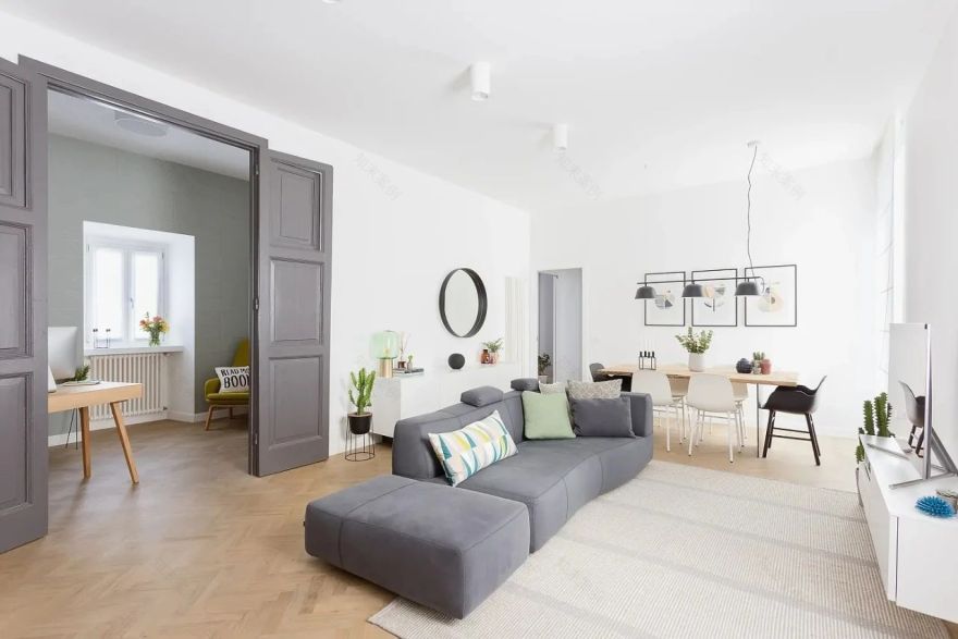 意大利 76㎡简约北欧风私宅丨07am architetti-2