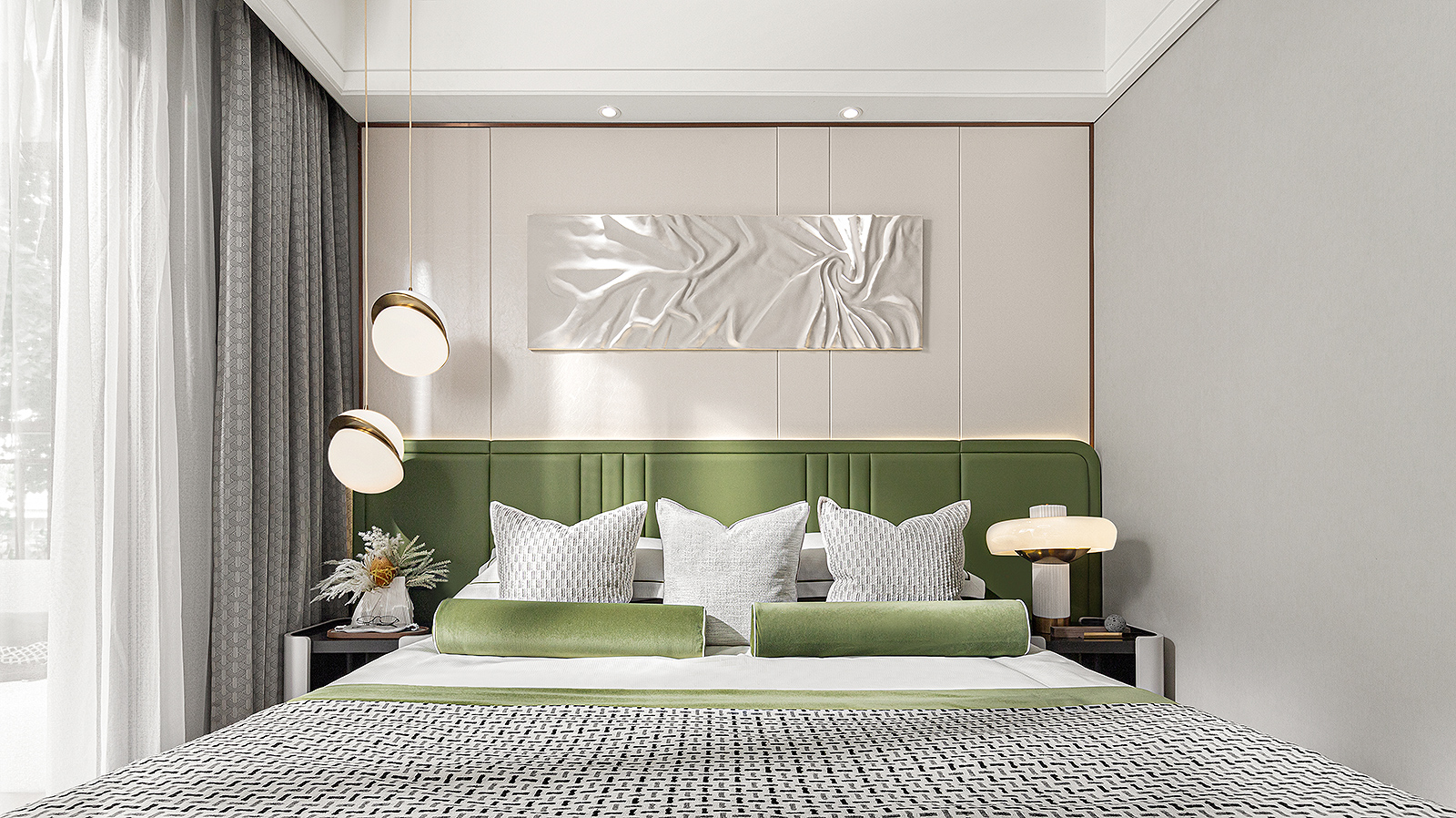 郑州探秘自然主题的住宅样板间丨中国郑州丨UMA 伍玛设计-34