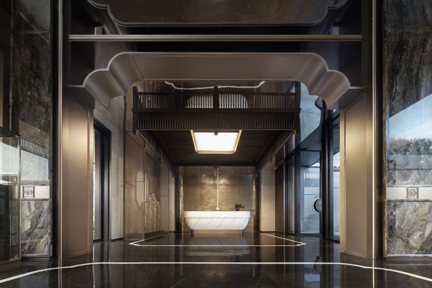 2400㎡宋代美学售楼中心设计丨中国温州丨几朵设计-3