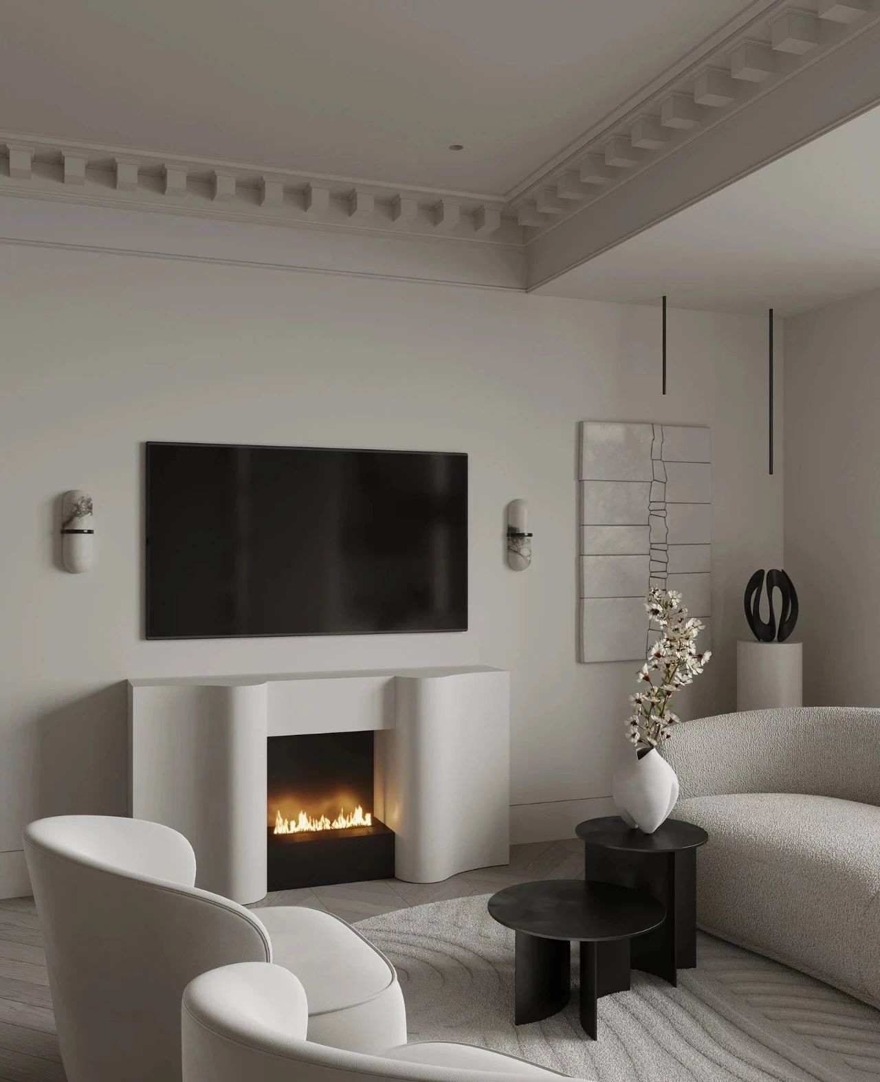 经典莫斯科住宅丨俄罗斯莫斯科丨BELOUSOVA INTERIOR DESIGN-8