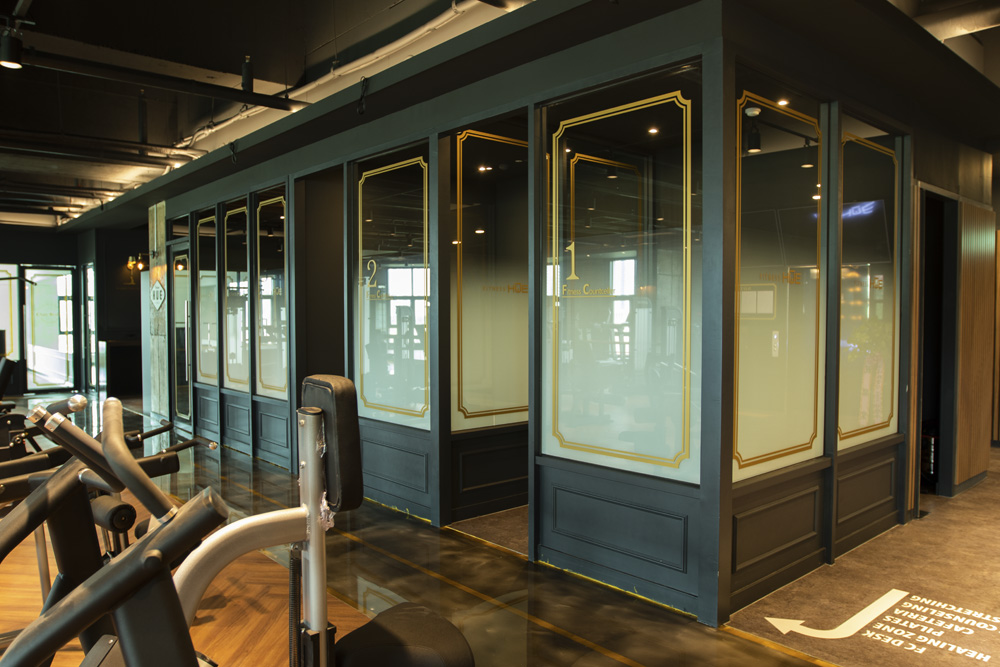 韩式现代风健身中心设计-6