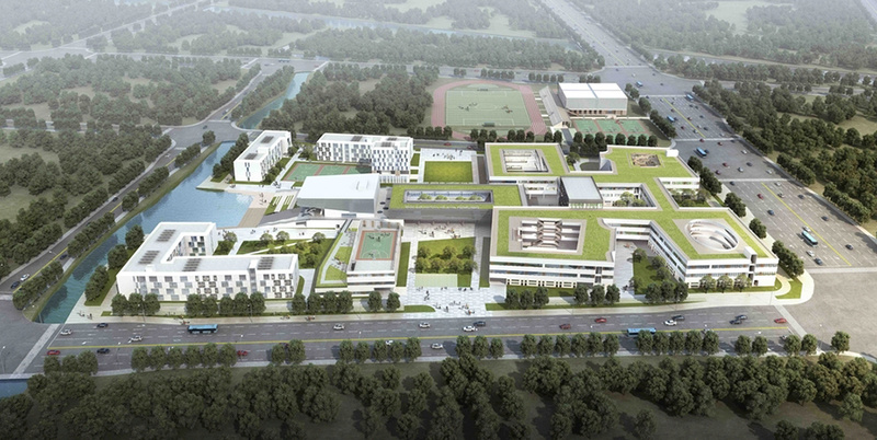 学校规划设计案例效果图-0
