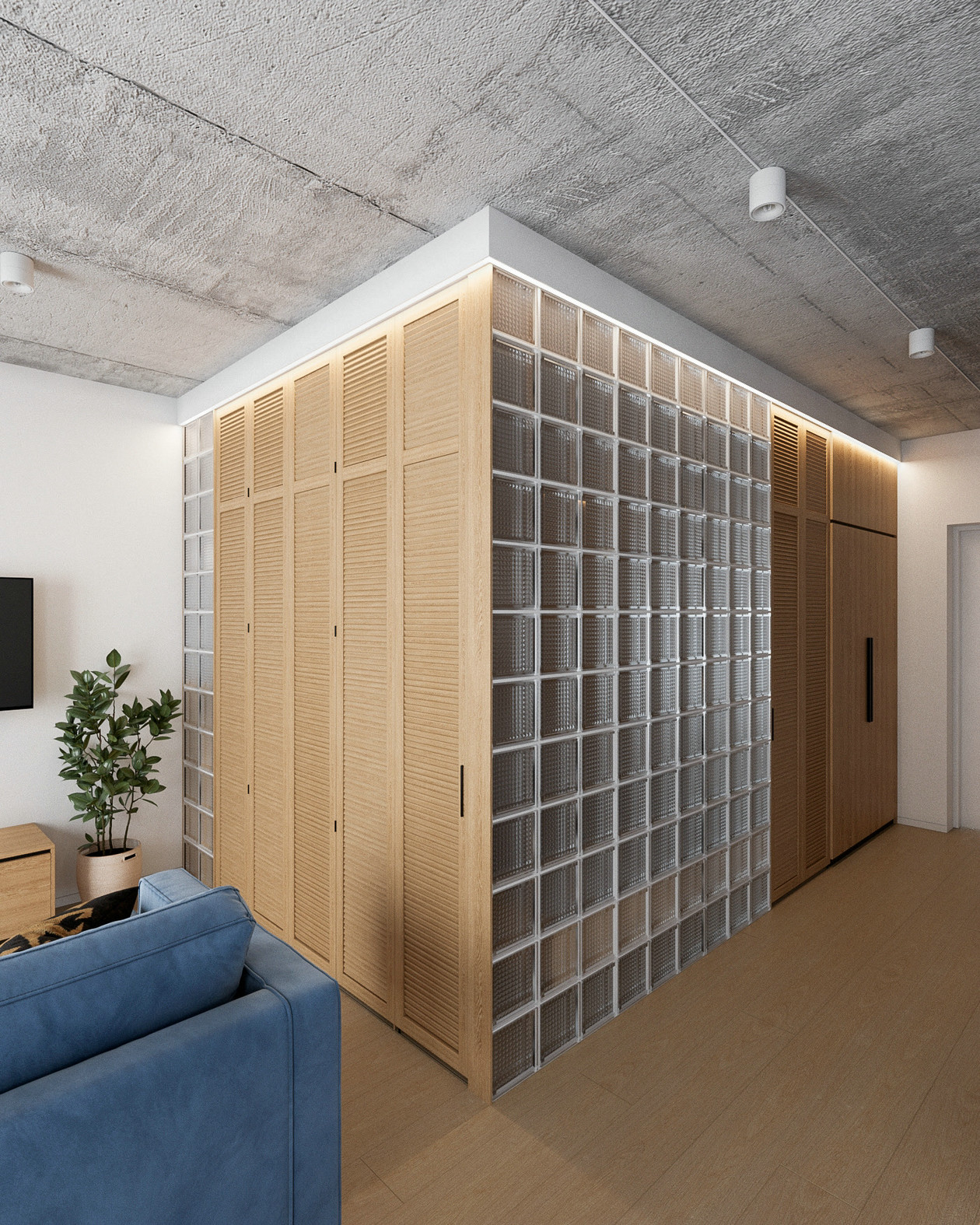 40㎡开放式空间设计-10