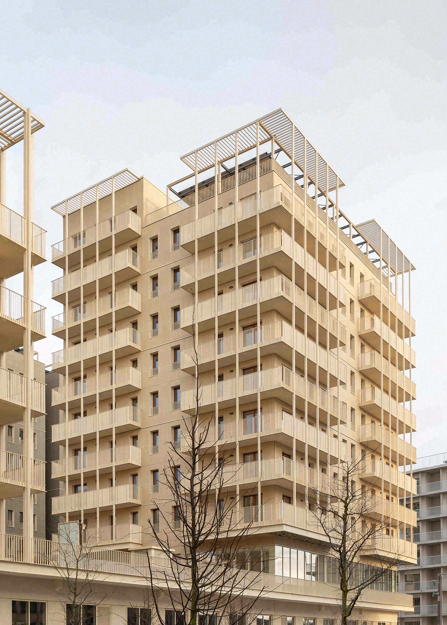 运动员村 E2B 地段丨法国丨CoBe Architecture & Paysage-39