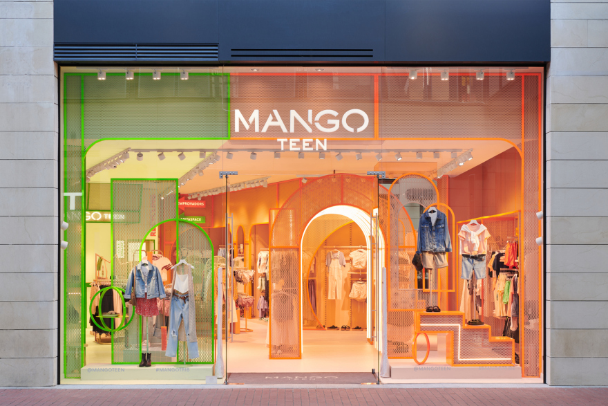 Mango Teen 商店丨西班牙巴塞罗那丨Masquespacio-6