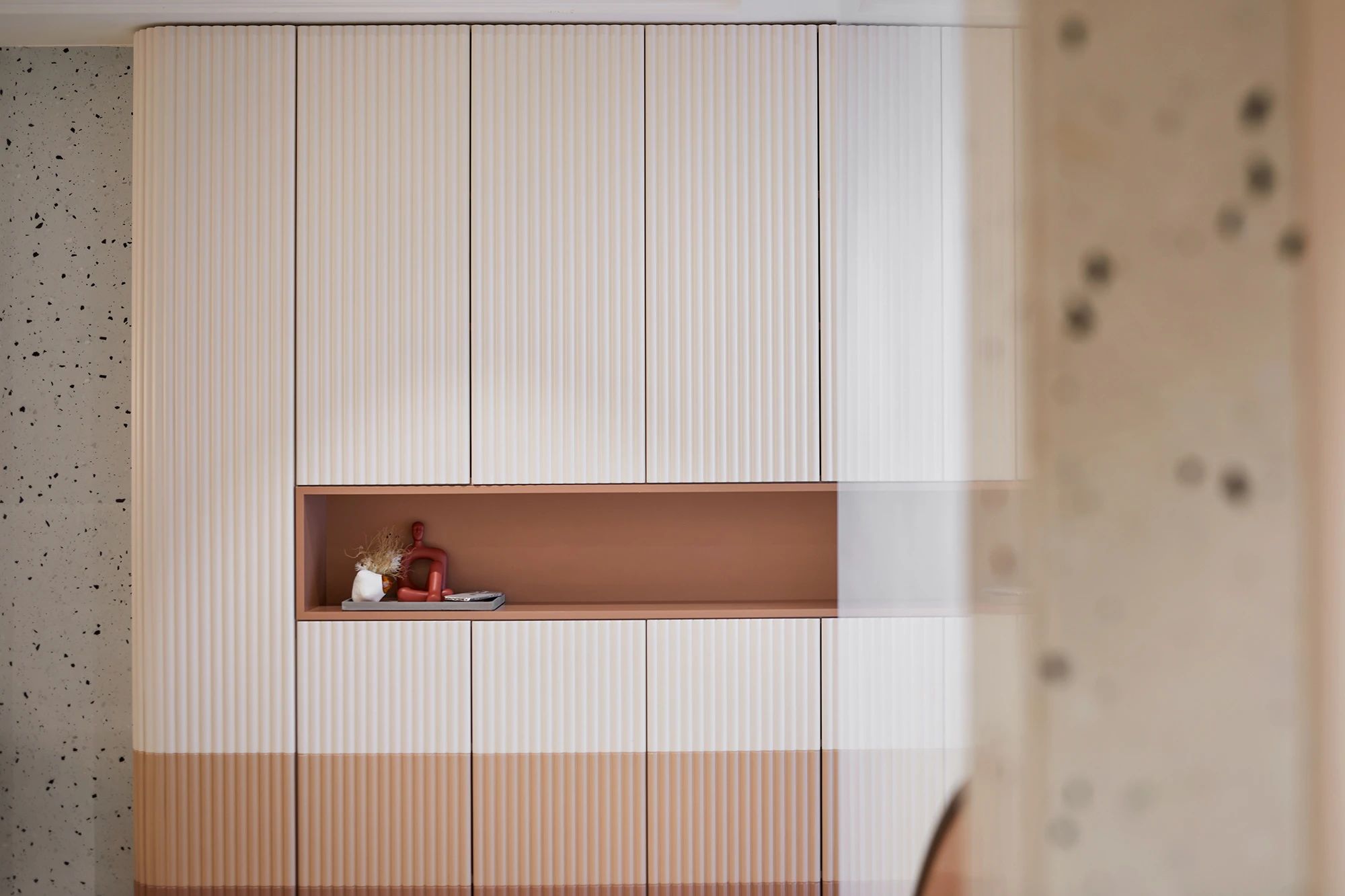 两江都汇 58㎡浪漫奶茶风一字型公寓丨中国重庆丨HIGHLY 海力设计-8