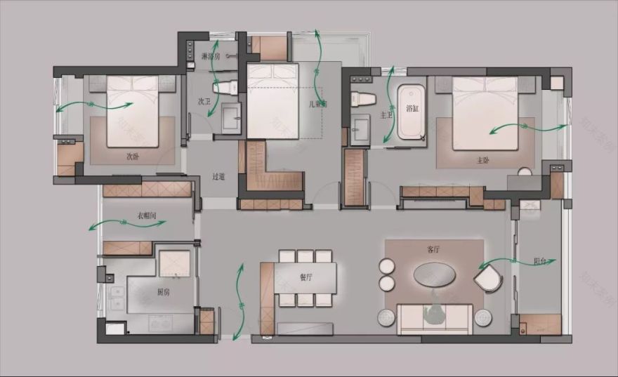 金茂悦 | 智慧设计打造生活美学空间-27