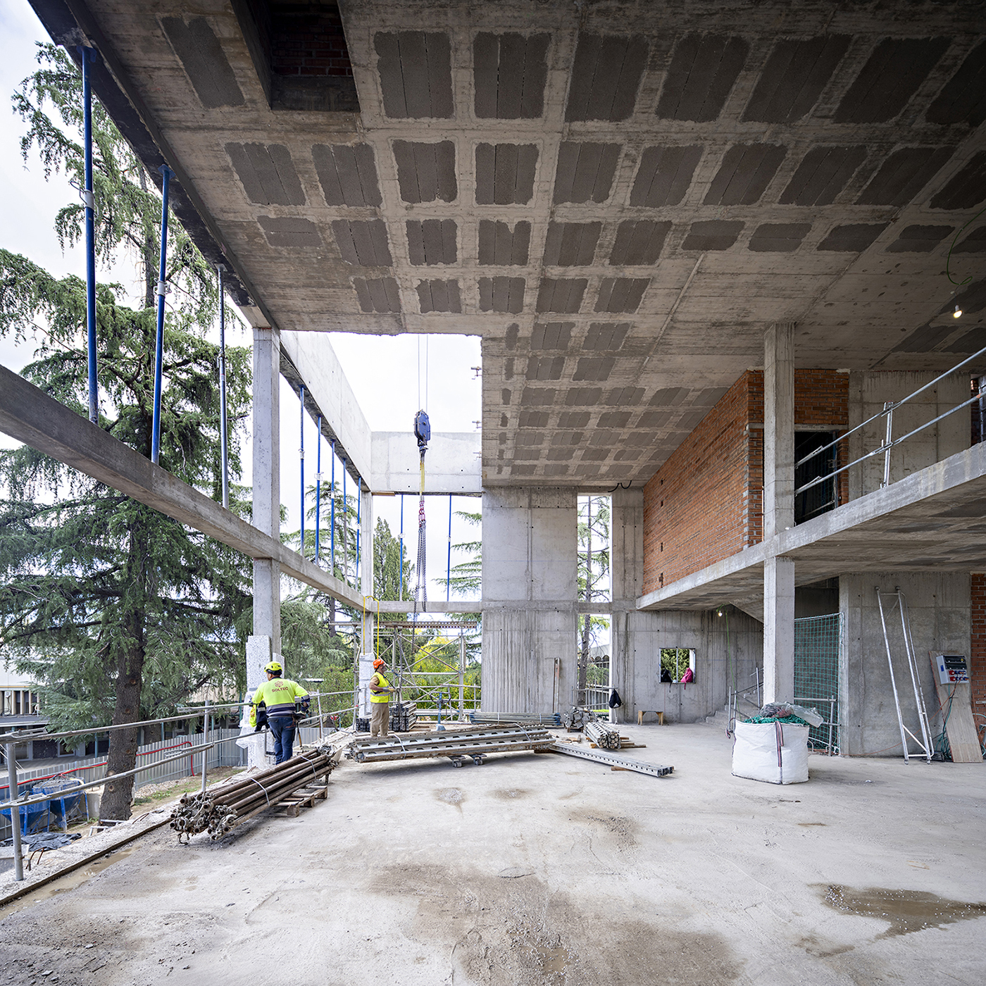 马德里法国学校图书馆丨西班牙马德里丨Alberto Campo Baeza-89