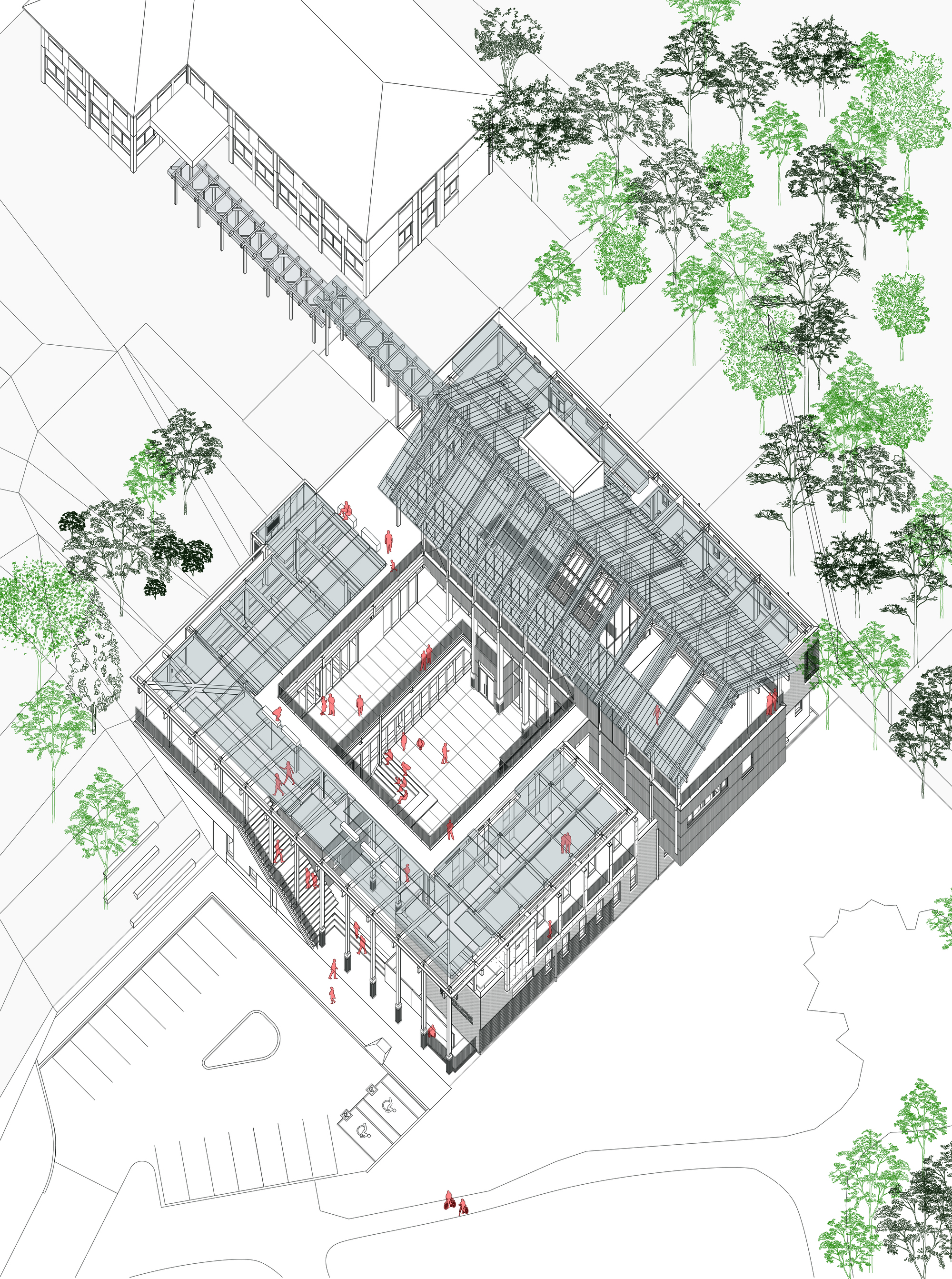 首尔国立大学南森林研究与教育中心丨韩国光阳市丨TAAL Architects-40