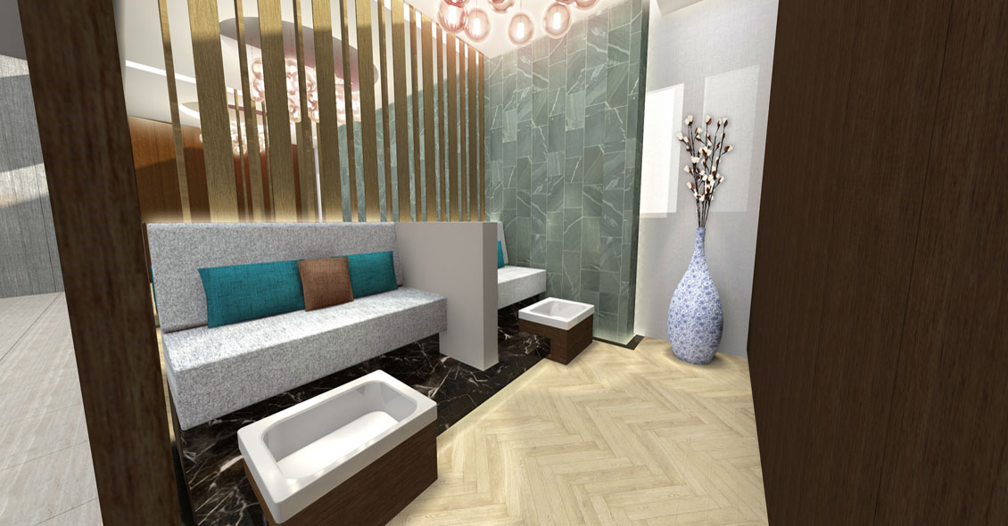 Smith Gate spa设计丨英国诺丁汉丨Reis Design-4