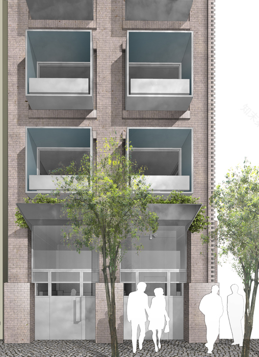 纽约艾伦街120号公寓,美国 / Grzywinski+Pons-76