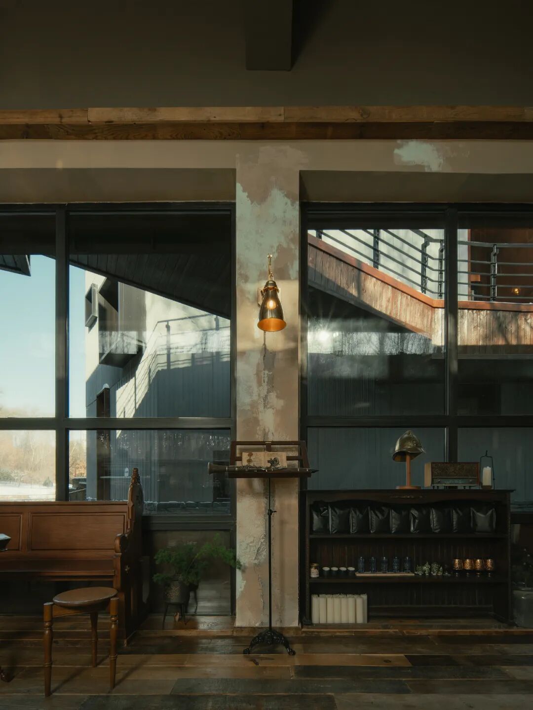 黑松果coffee& pizza丨中国长春丨杨光空间设计工作室-27