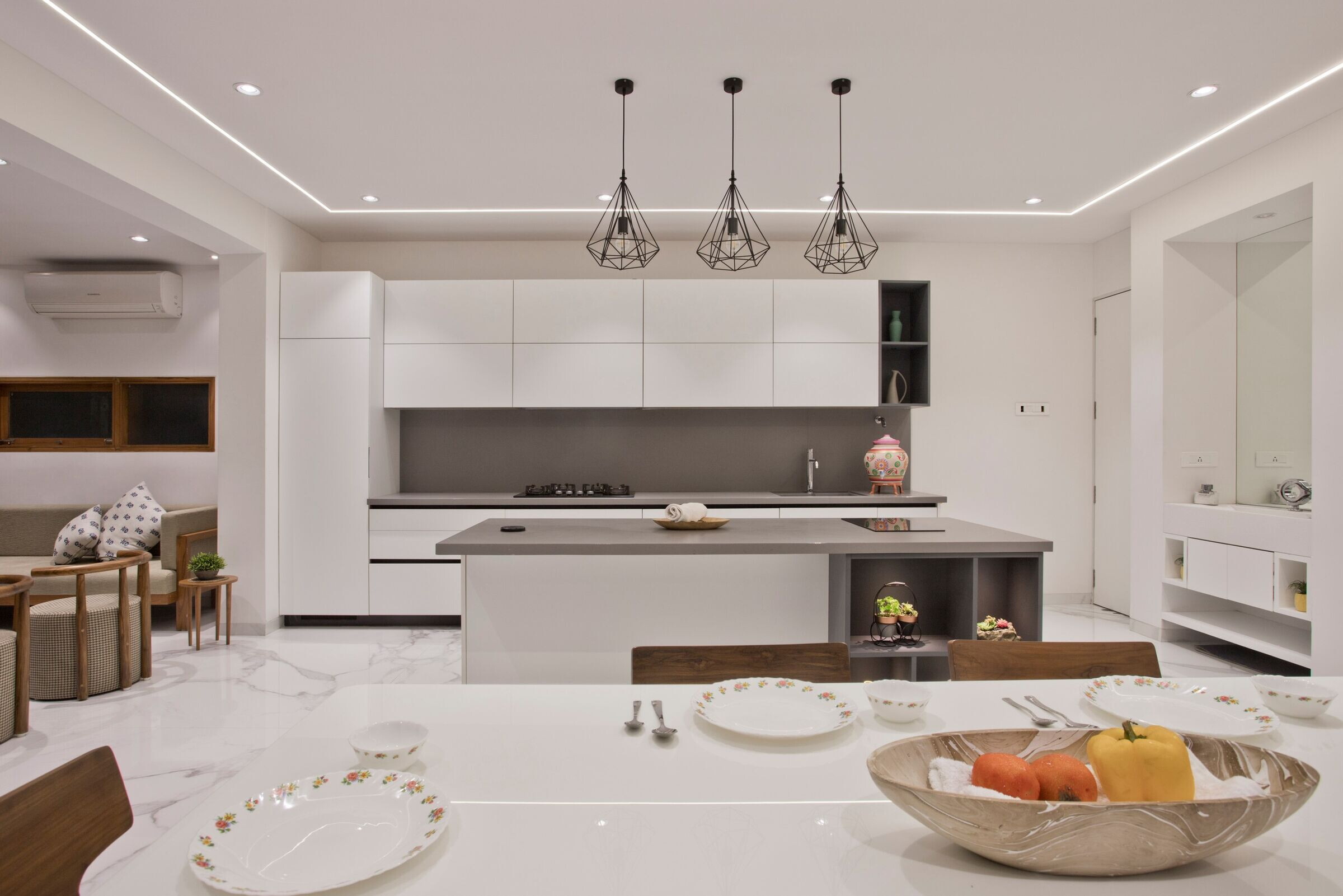 线性叙事中的匠心独运——印度私人住宅设计-27