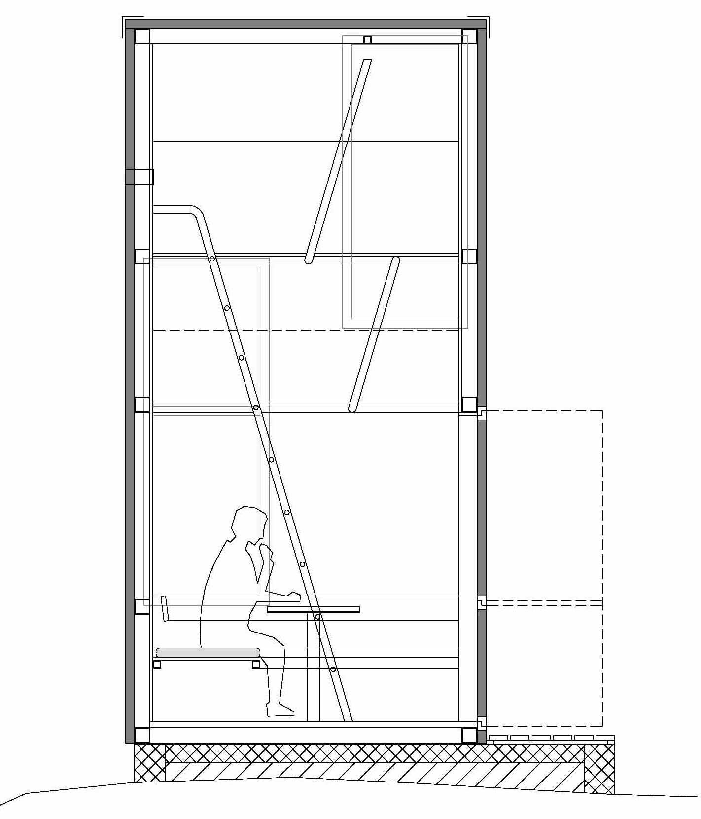 格林托维茨庇护所下的露营地丨斯洛文尼亚丨Miha Kajzelj architect-32