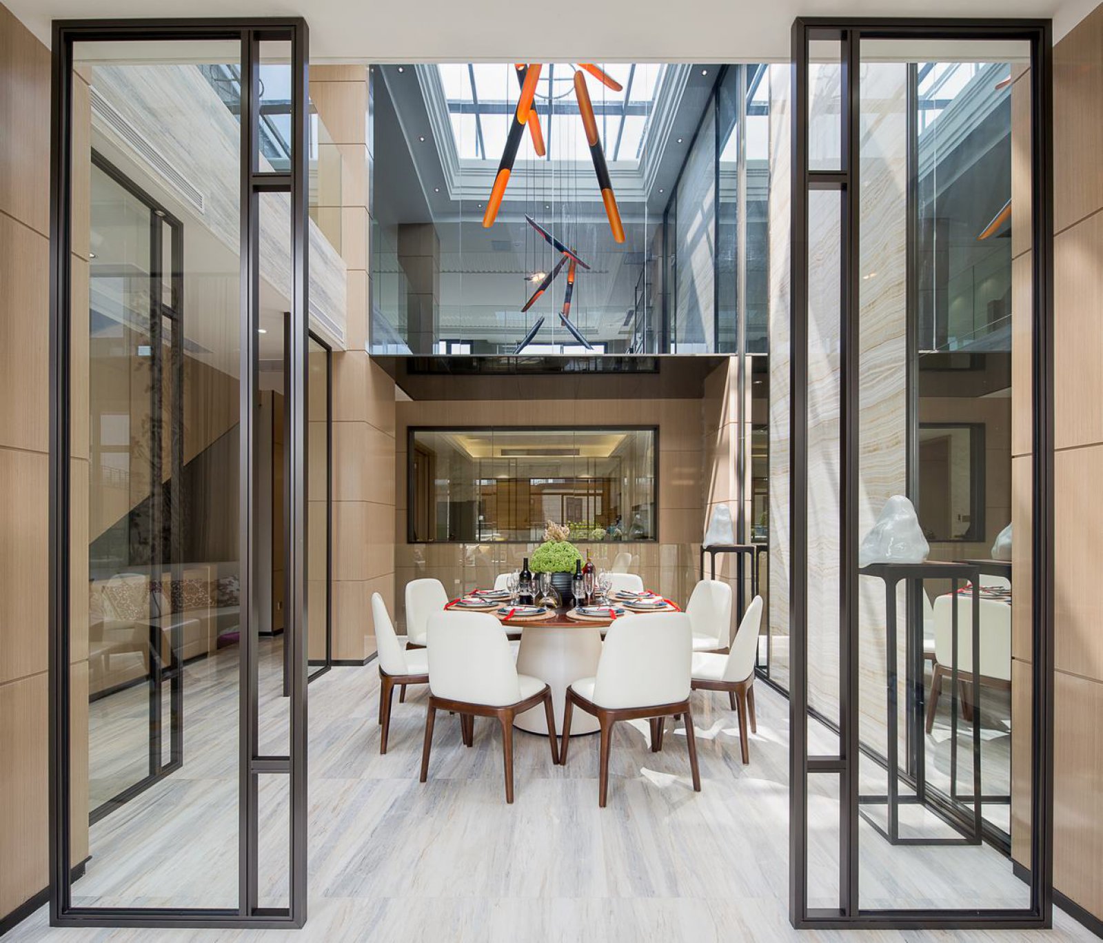 240m²广州星汇金沙花园别墅·东方雅致风-11