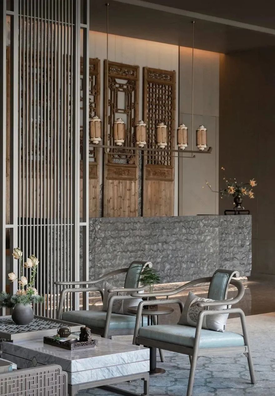 1700㎡东方美学会所丨漫思设计-44