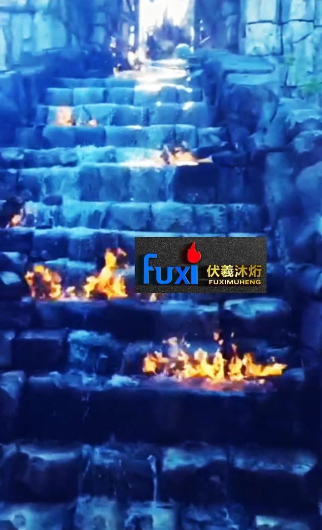 伏羲燃气壁炉打造真火采暖休闲区-16