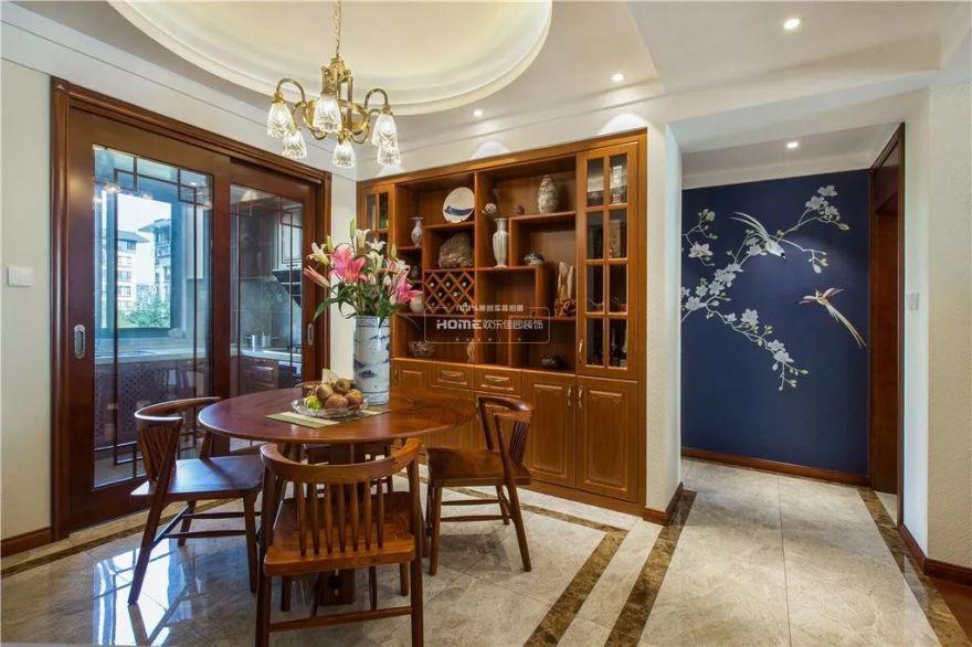 昆明华夏御棠中式风家居设计,悠然自得的生活空间-25
