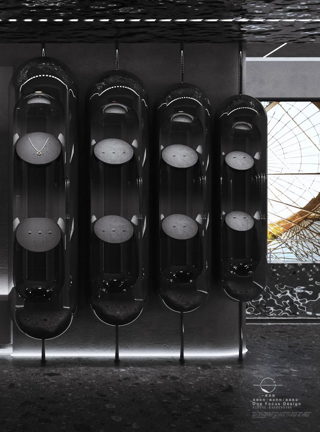 时光印记 · GLINT 珠宝店的永恒时光之旅丨中国深圳丨ONE FOCUS DESIGN-22