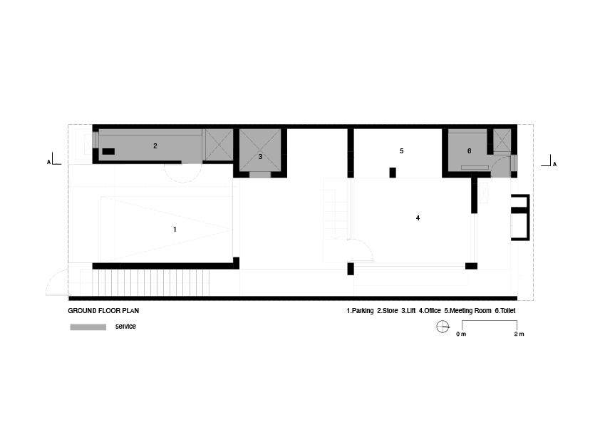 印度 Chennai 的 Wall to Wall House | 紧凑型别墅设计-14