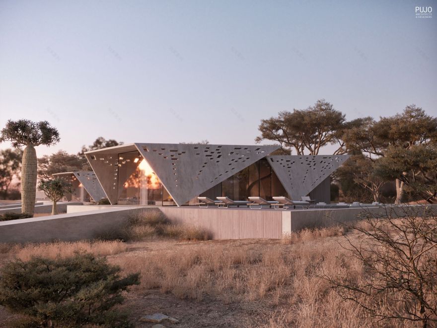 赞比西河岸边未来主义别墅设计丨赞比亚丨Pujo Architects & Designers-24