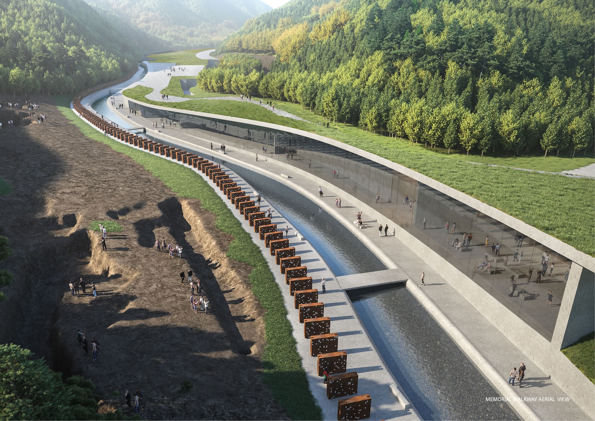 韩国战争平民受害者纪念公园丨POP Architecture-16