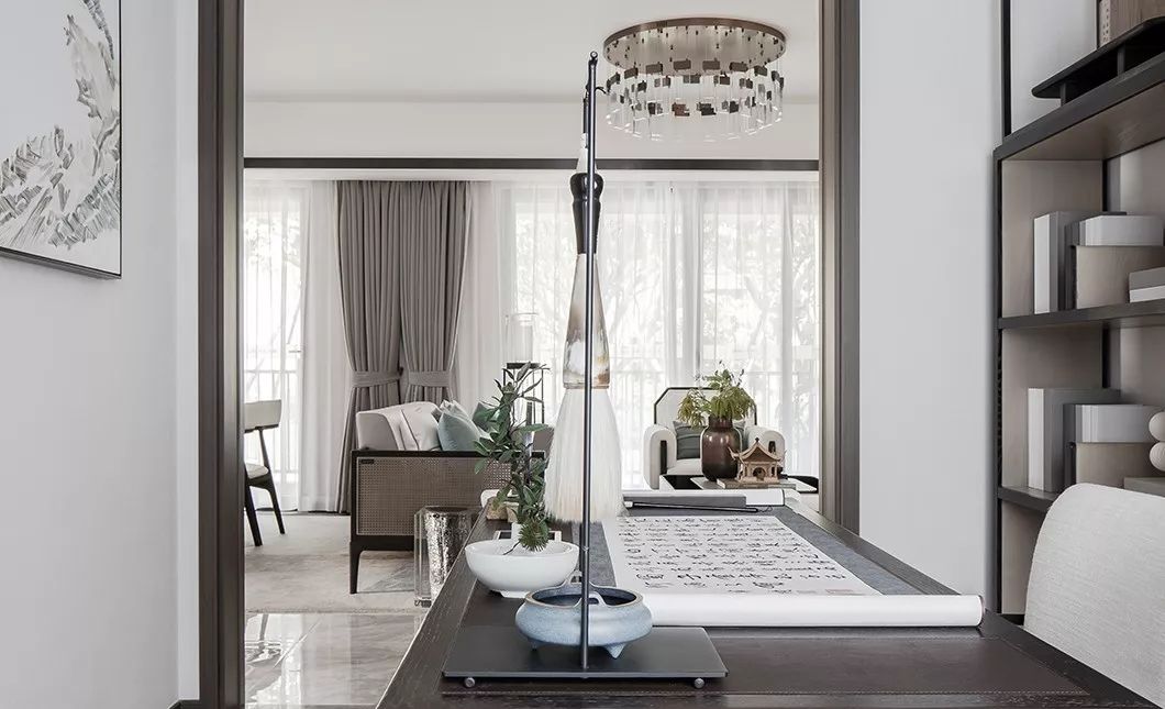 新中式装修风格 | 简约优雅，传统与现代完美结合-11