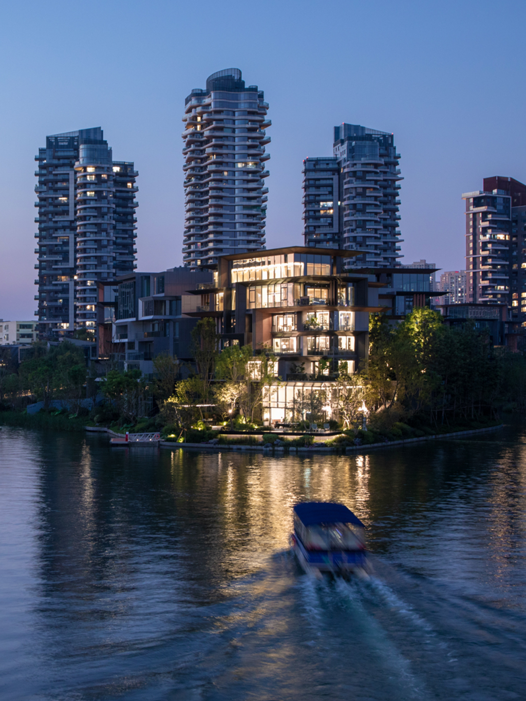 成都麓湖黑石岛丨中国成都丨line+建筑事务所-4