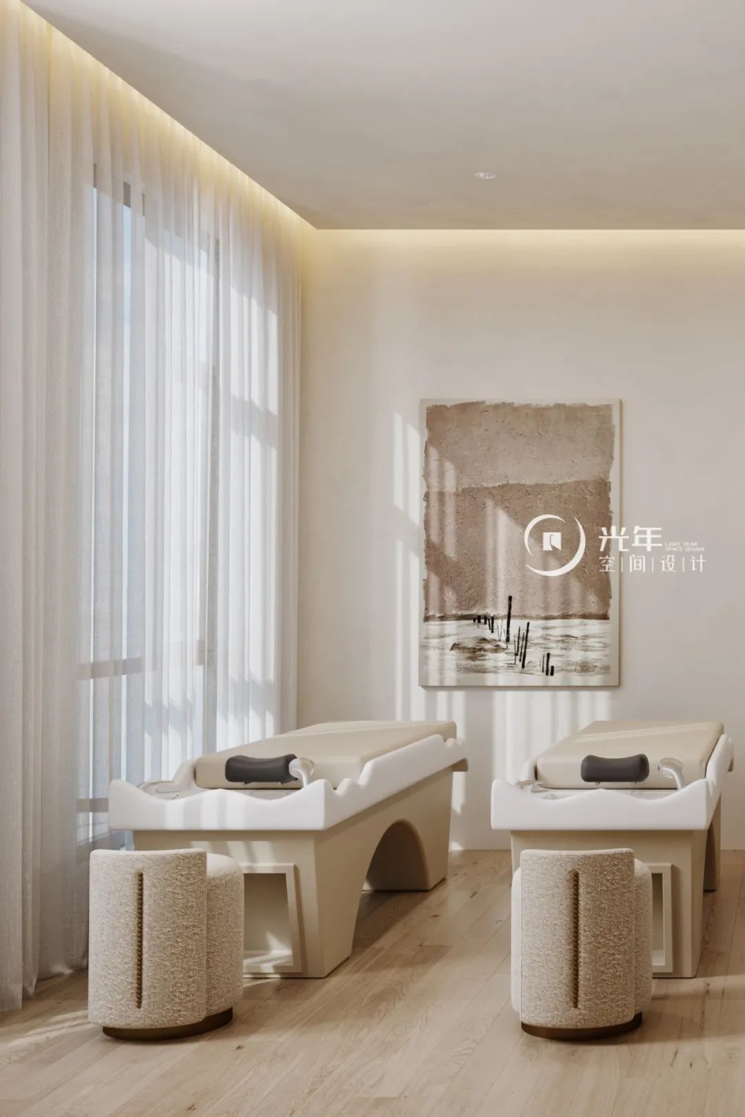 和怡头疗店丨中国温州丨浙江光年空间设计-26