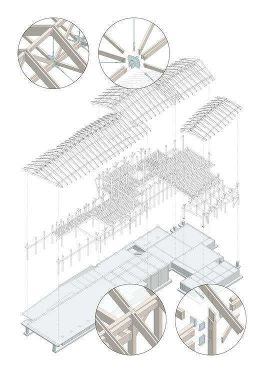 韩国首尔国立大学 Gwanak Arboretum 教育管理楼设计丨TAAL Architects-23