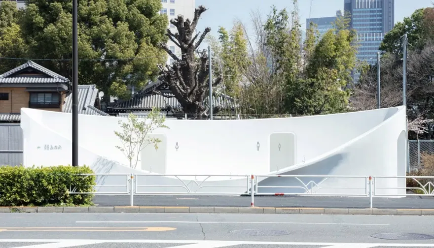 东京公厕(由苏藤本设计部分)丨日本东京丨日本建筑师苏藤本-2