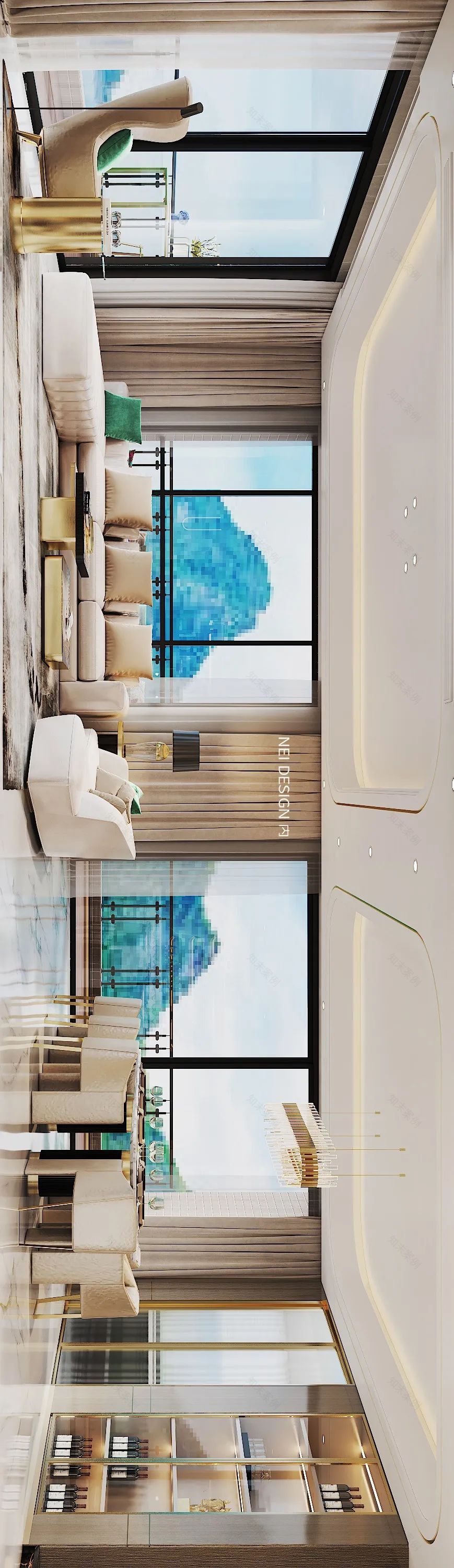 桂林漓江郡府 15 栋的"漓享生活"丨内空间设计机构-24