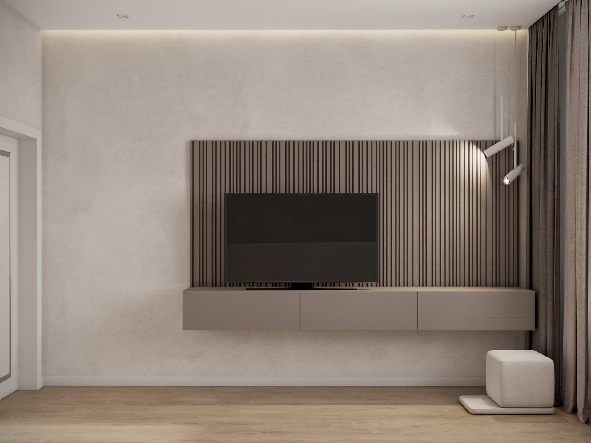 108㎡灰色系住宅设计-10