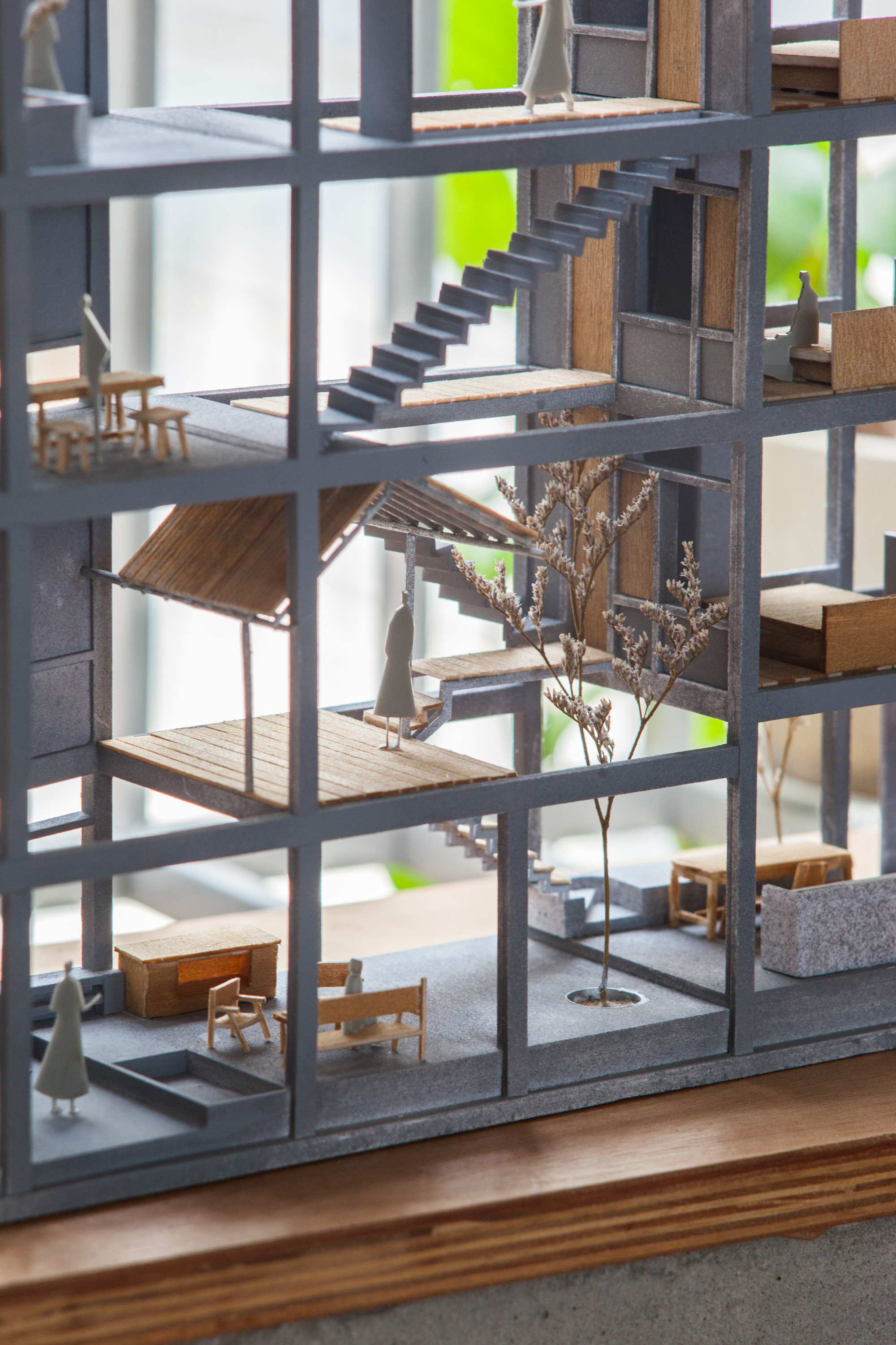 越南胡志明市 k59 住宅与工作室——现代与传统的和谐共生-40