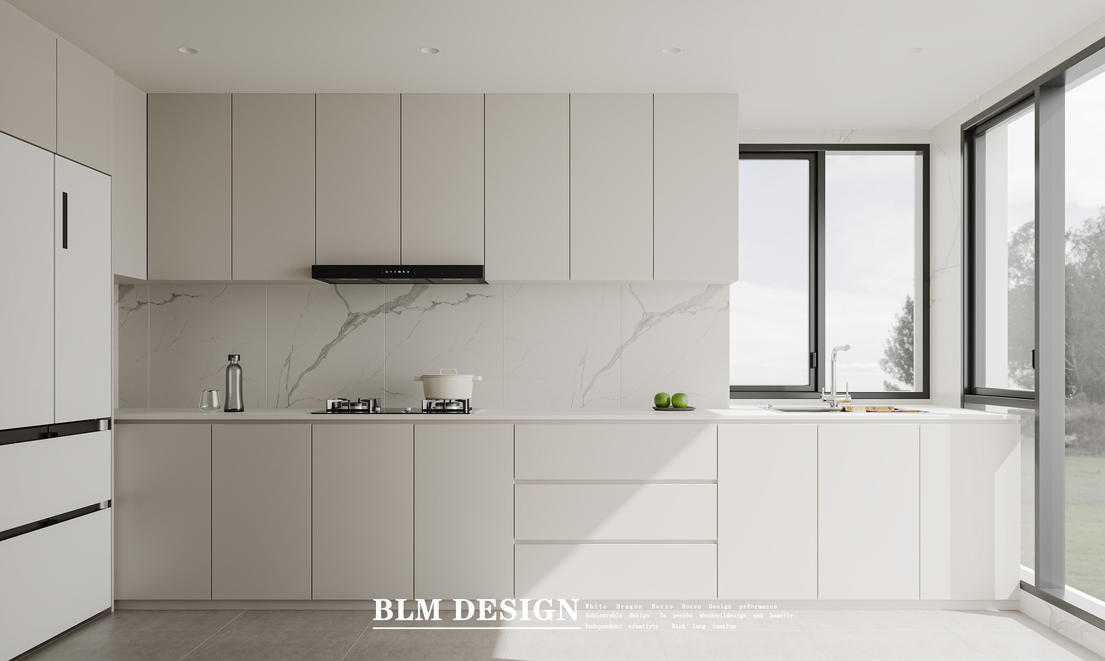 奶油  白龙马效果图及相关设计制作-8