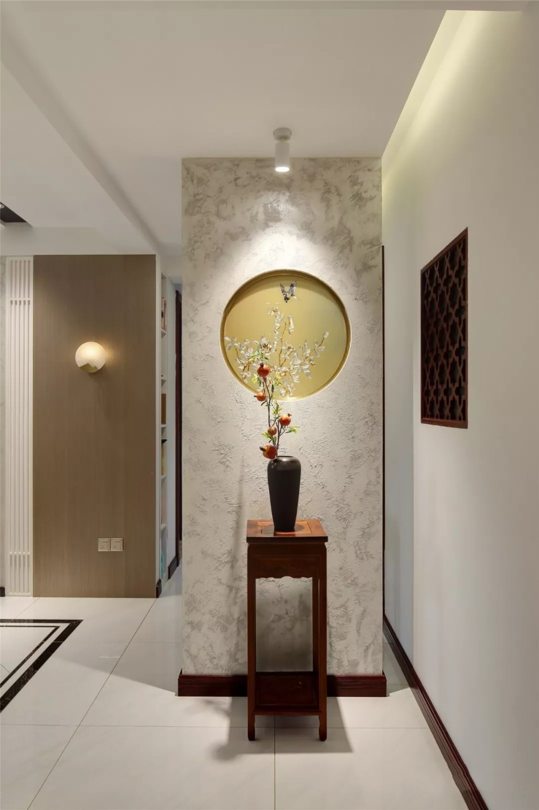 南京融侨中央花园 134㎡现代中式空间，儒雅高贵的美学底蕴-5