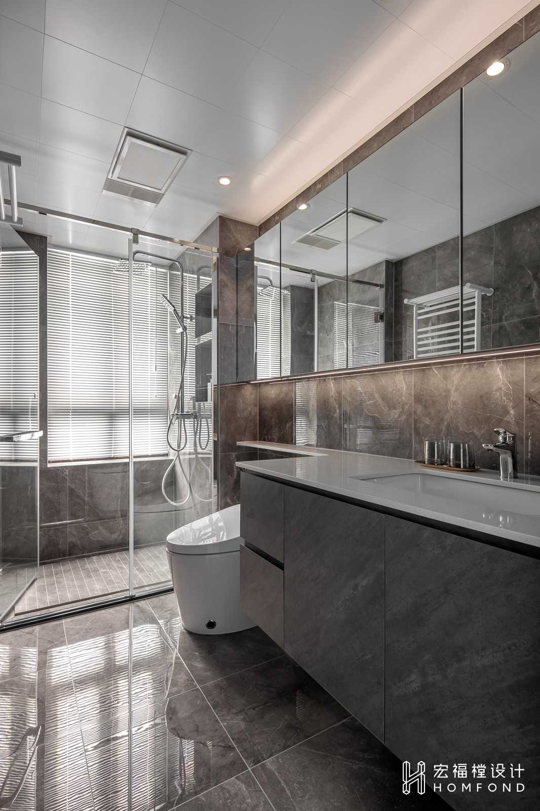 成都“途中”现代家居设计丨中国成都丨成都宏福樘设计-41