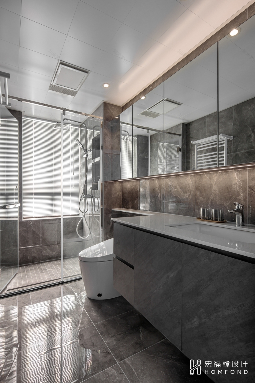 成都“途中”现代家居设计丨中国成都丨成都宏福樘设计-41