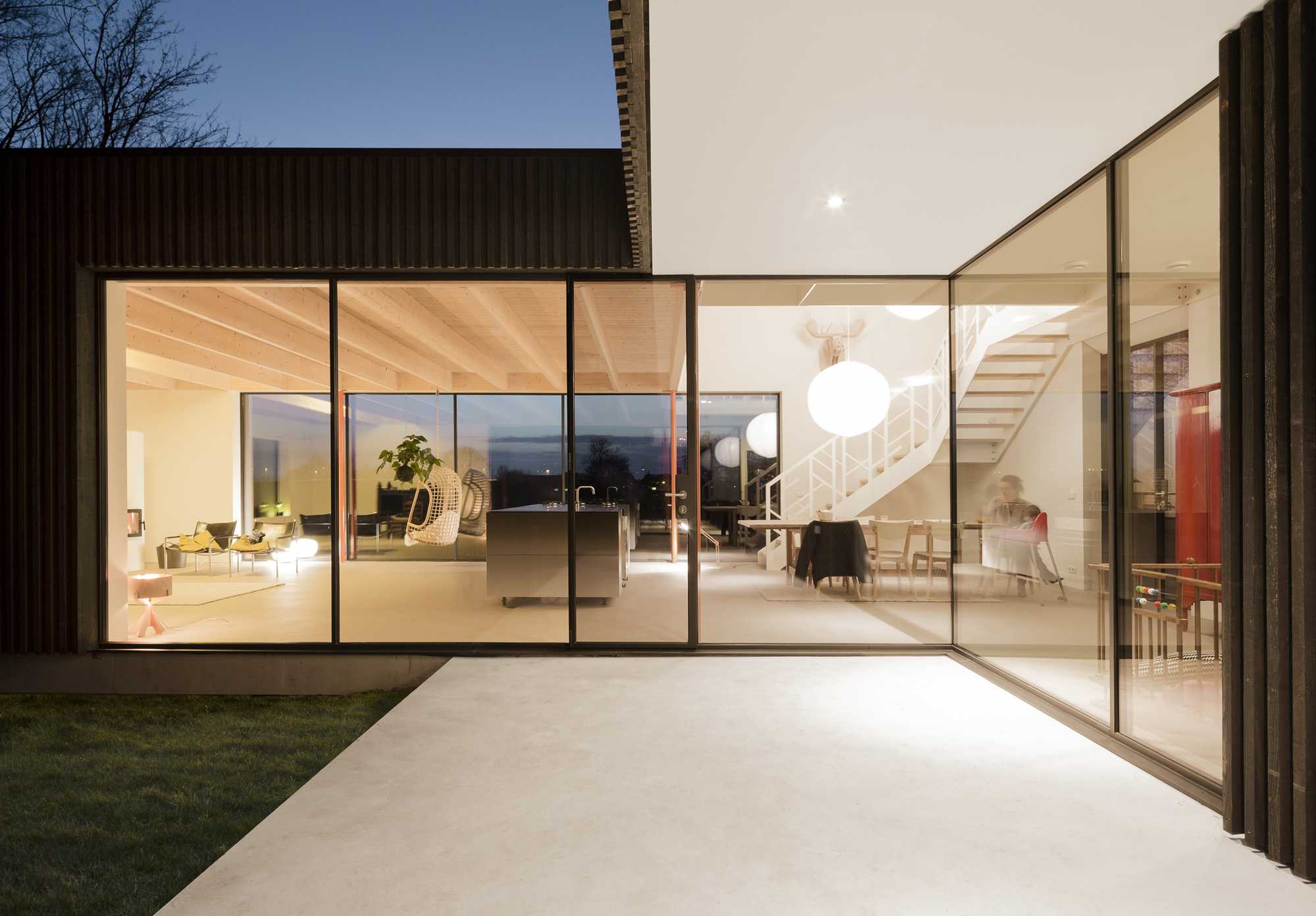 荷兰 Huize Looveld 现代住宅丨Studio Puisto Architects,Bas van Bolderen Architectuur-22