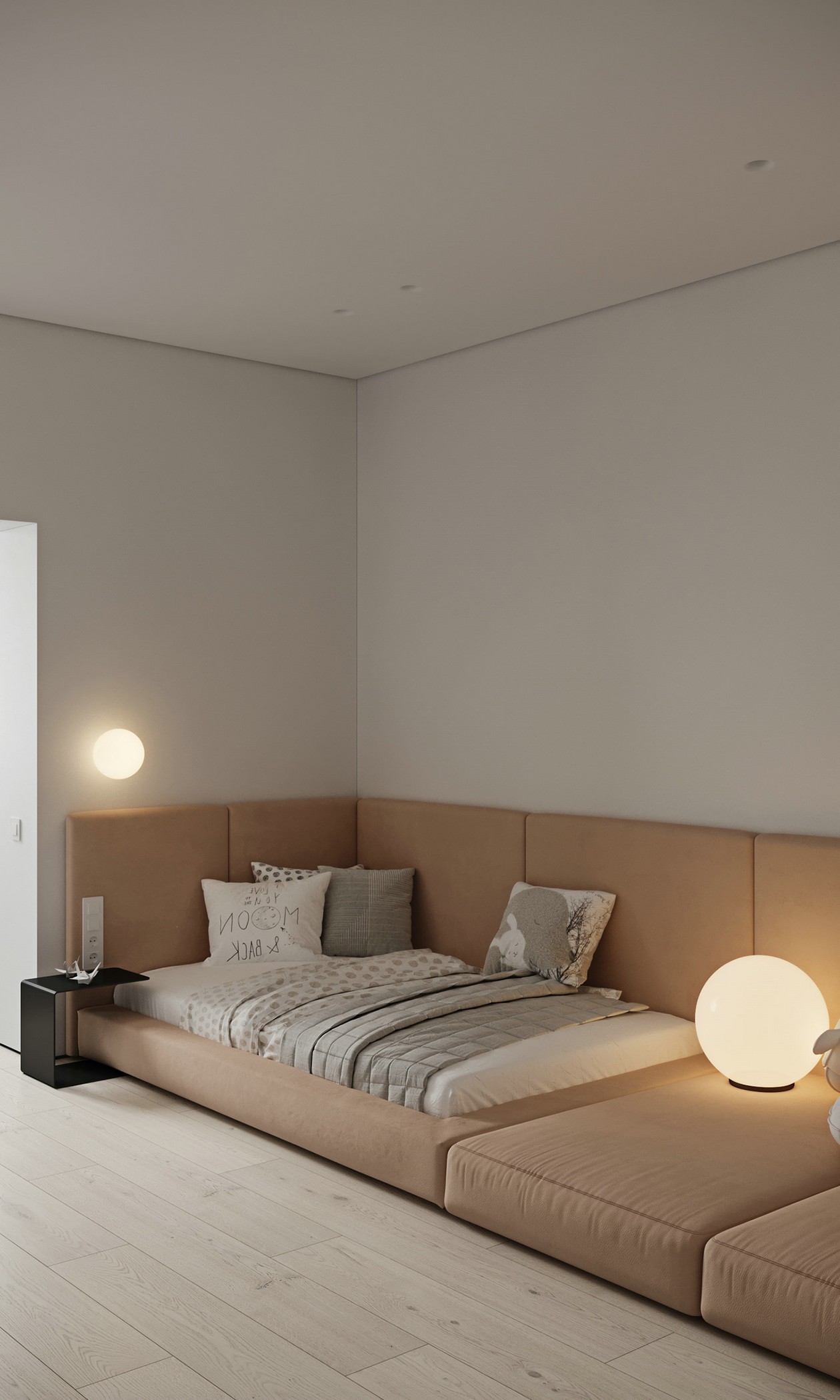 104㎡简约风住宅设计-17