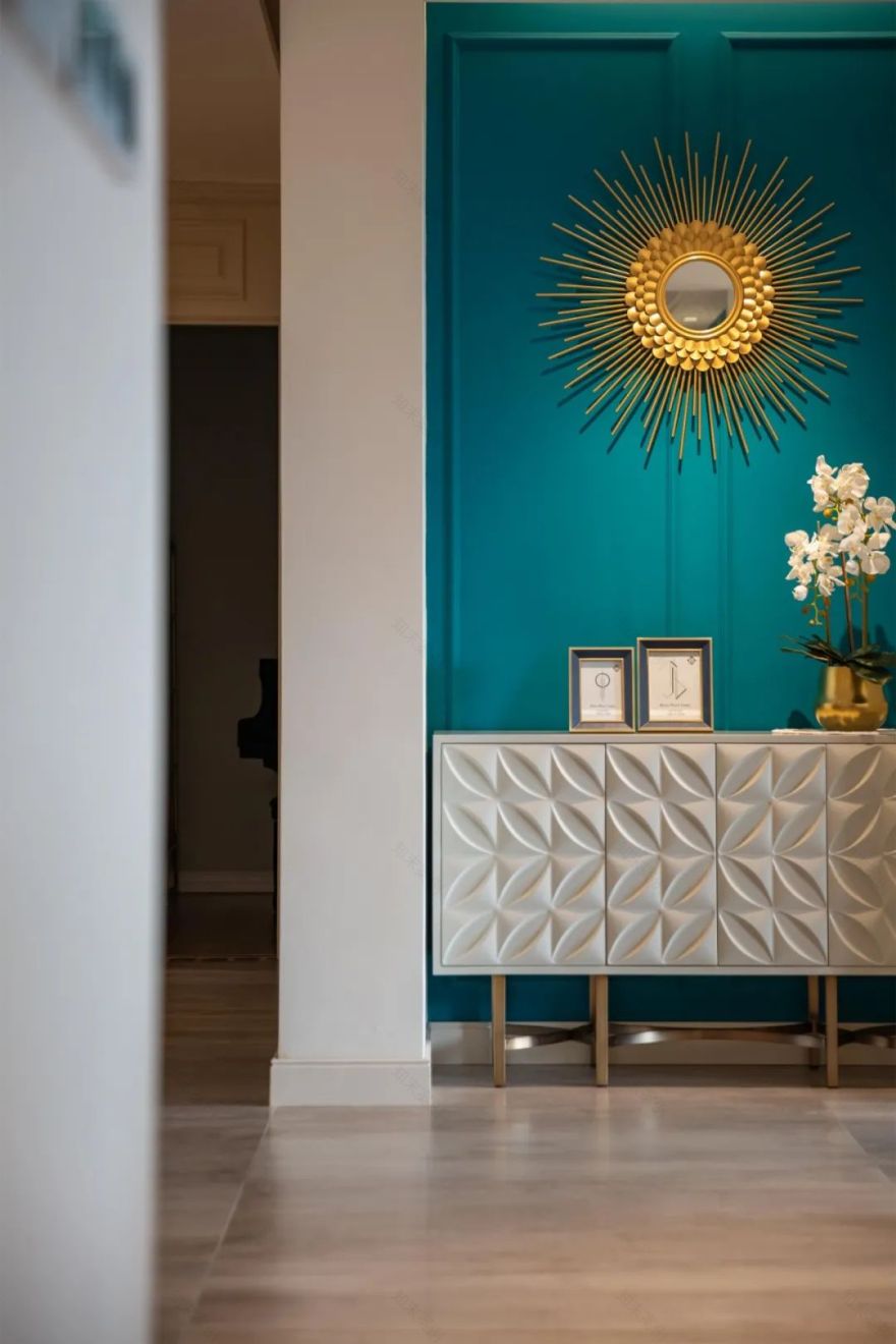 公园大观 | 270㎡美式轻奢,精致美好的生活空间-12