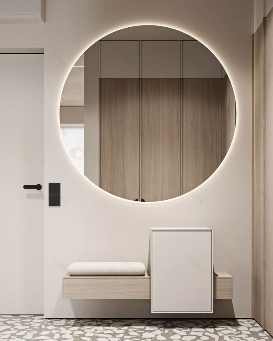 简约原木|艺术气息的三口之家丨Roman Lutsenko-5