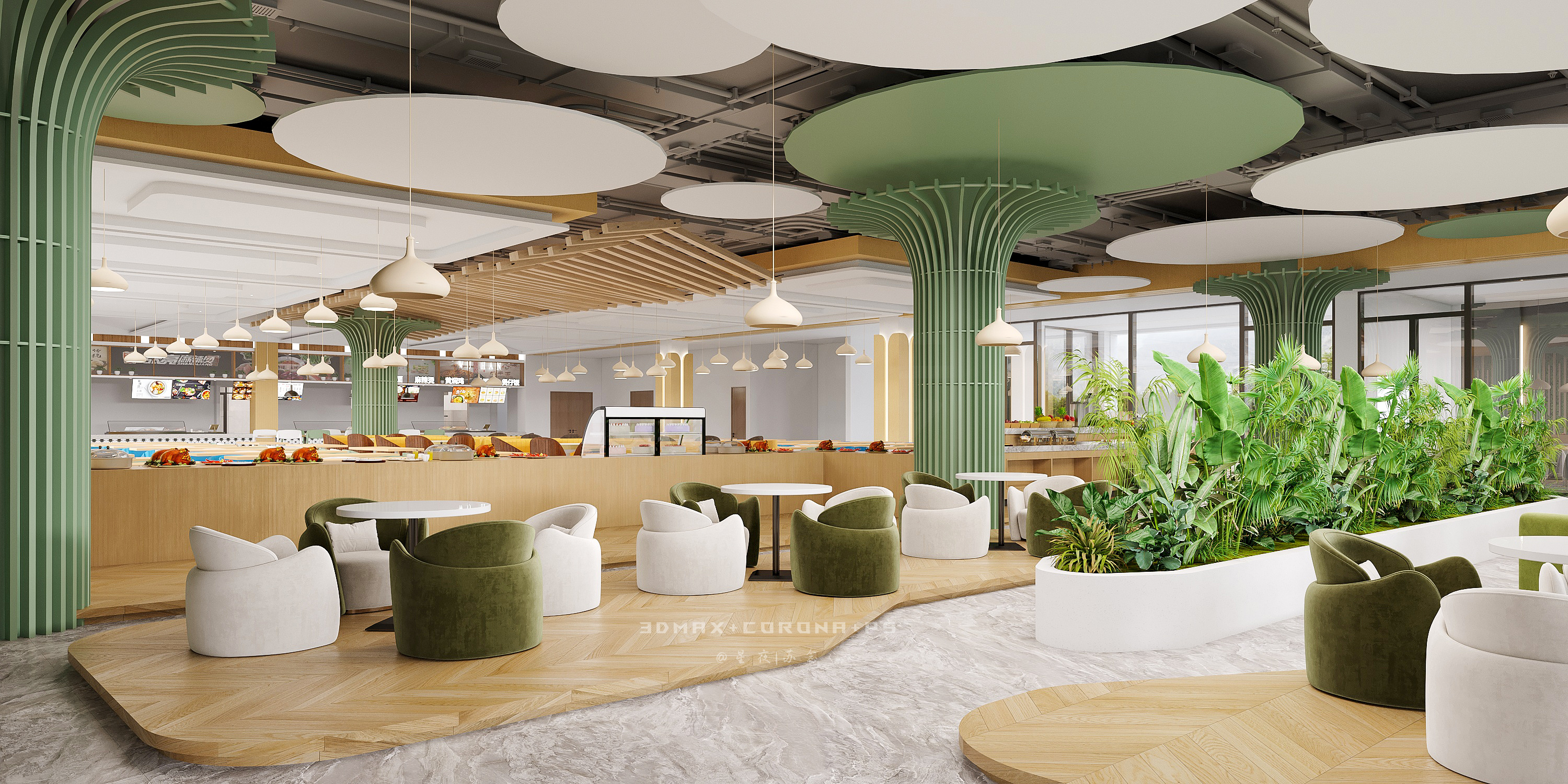 食堂：能量补给站，香味源头地-5