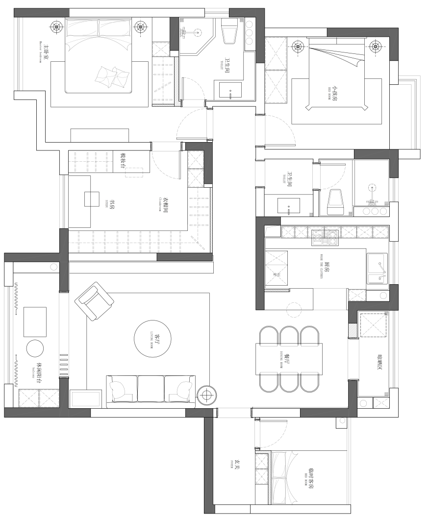 绍兴复古绿洲 | 北欧风情与传统元素的碰撞-5