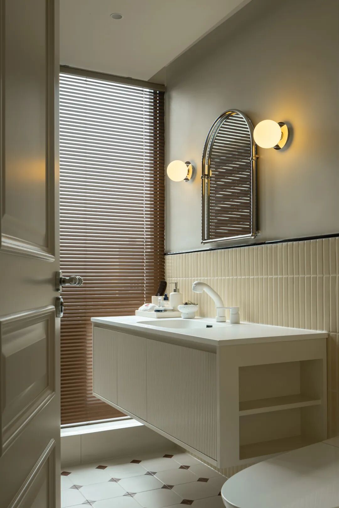 无向空间设计｜三室改一室的中古奶油风魔法-60