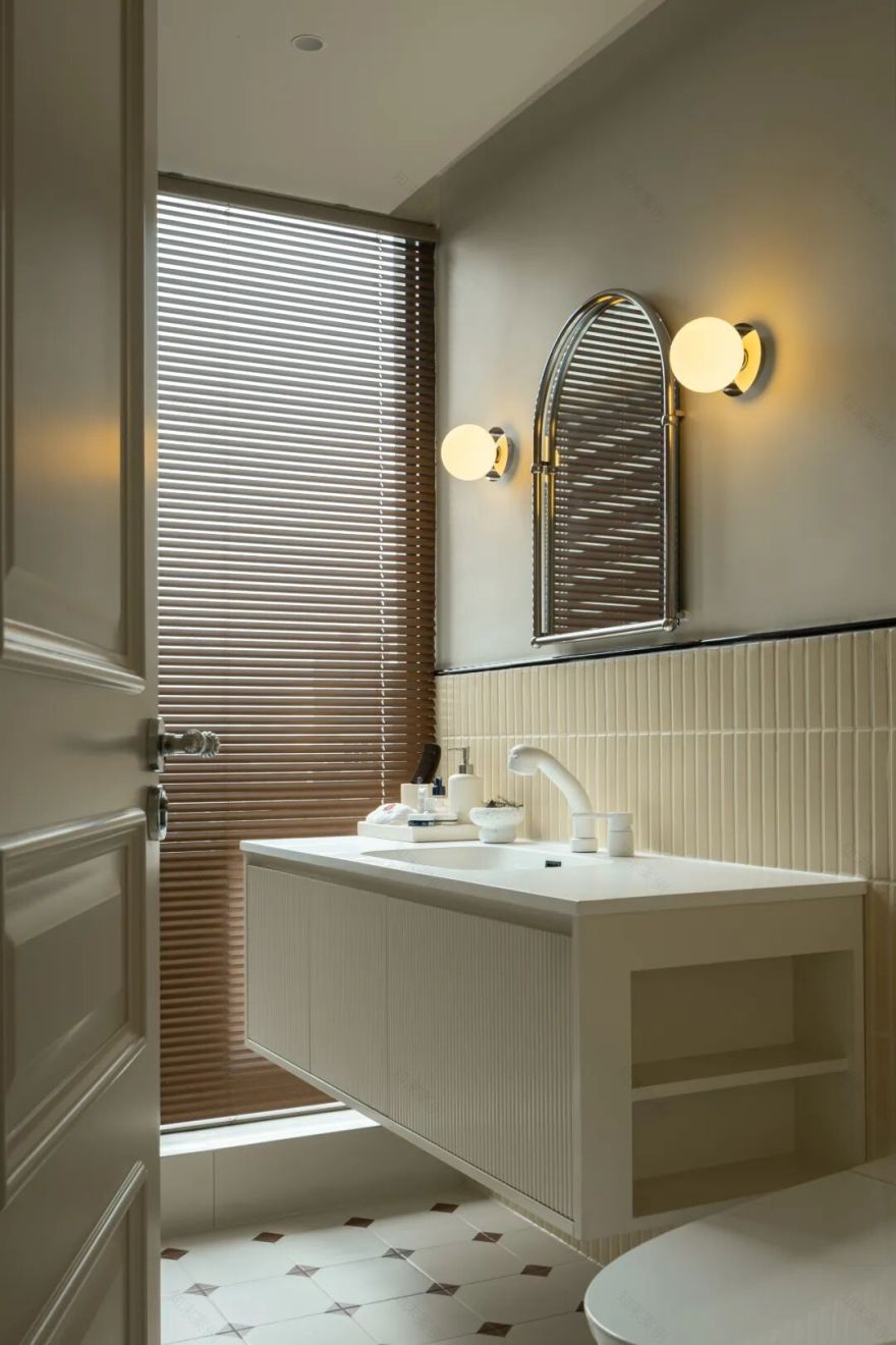 无向空间设计|三室改一室的中古奶油风魔法-60