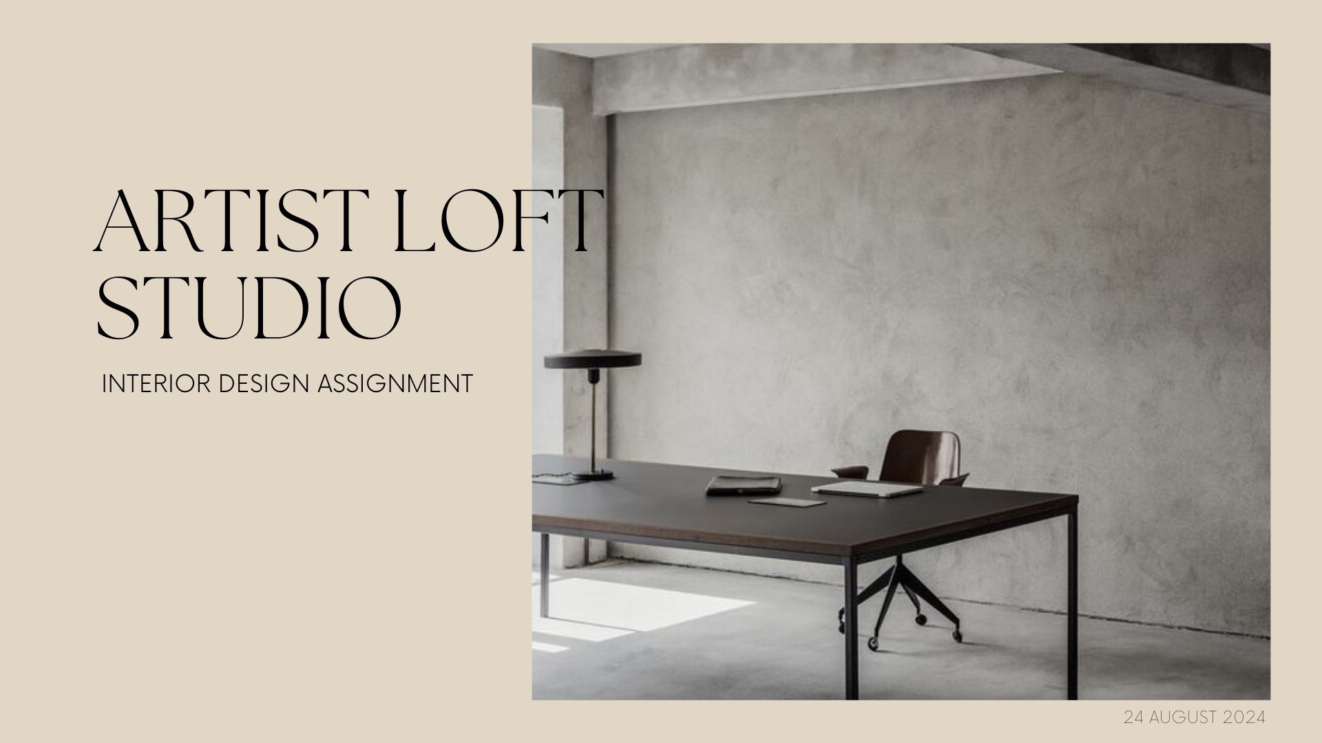 Powerpoint presentation of a proposed Studio loft-0