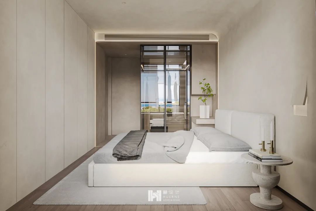 上海黄浦区别墅空间，现代简约侘寂美学之作-44