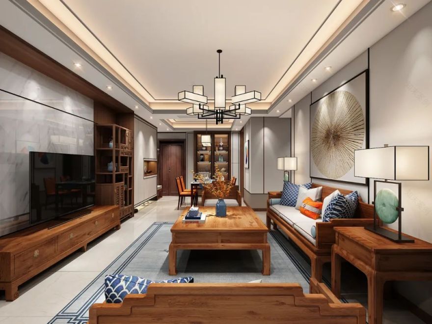 《韵•味》 | 新中式风格的内敛韵味与现代生活理念的完美结合-11