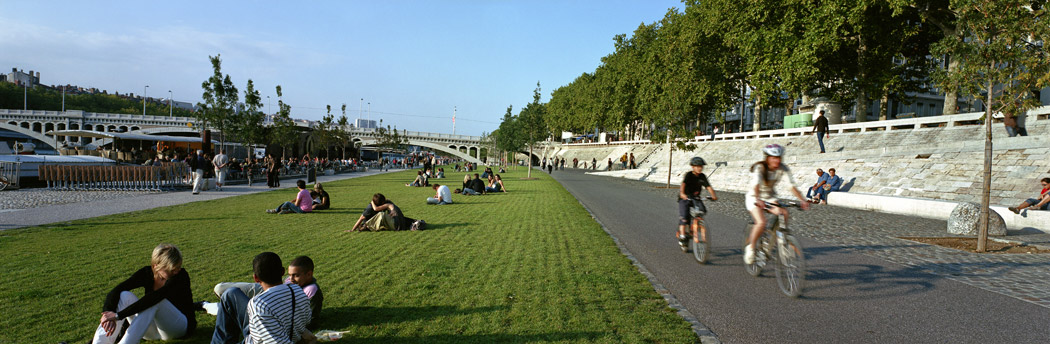 里昂罗讷河畔景观设计-24